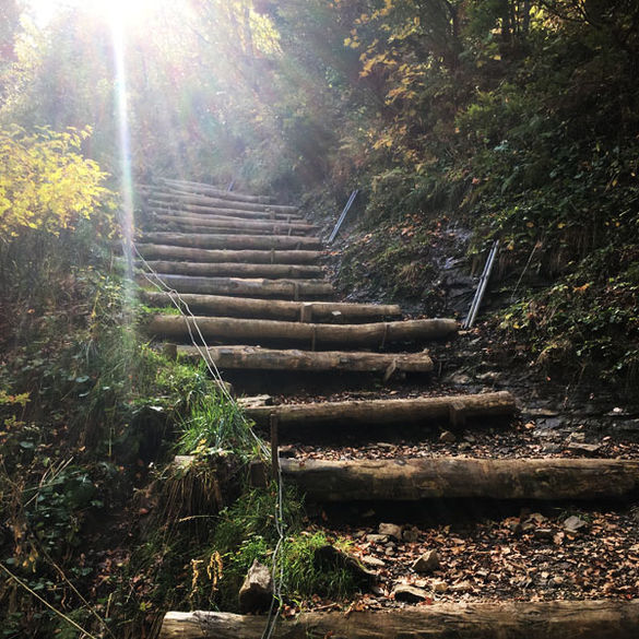 Bilde Wanderweg mit Stiegen